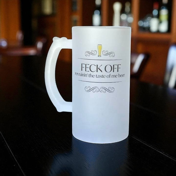 Frosted Beer Mug, made-to-order