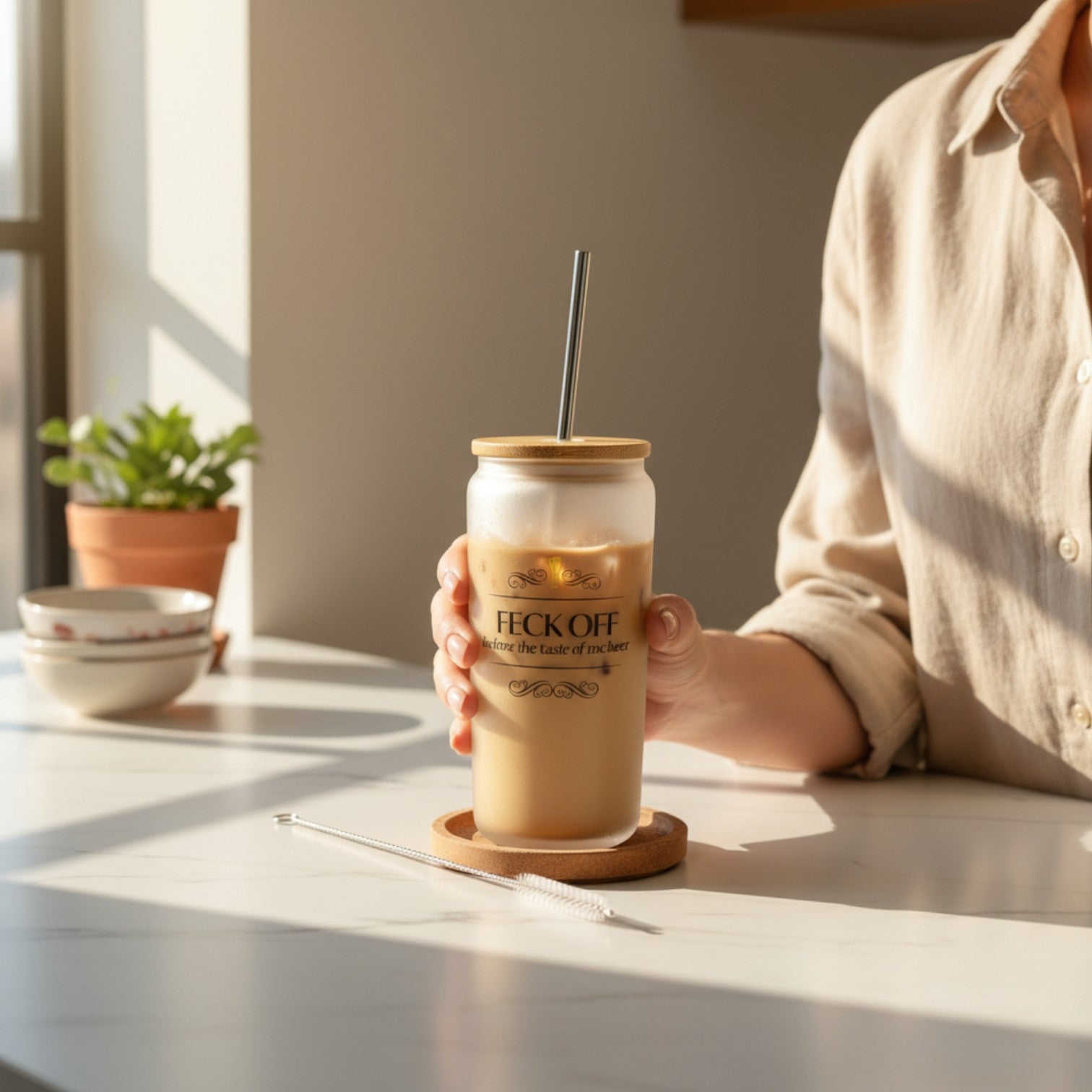 Frosted Tumbler, made-to-order