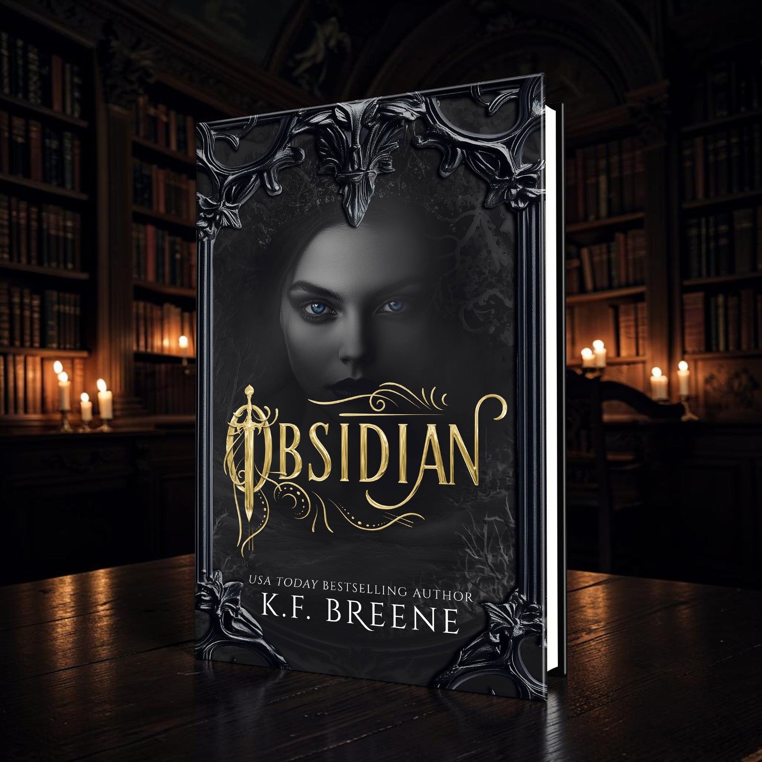 Obsidian Hardcover (Shadowbound Fae, Book 1)