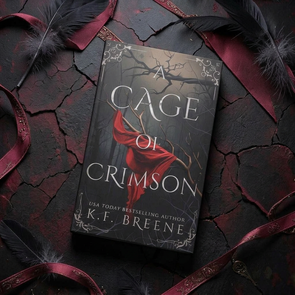 A Cage of Crimson Hardcover (Deliciously Dark Fairytales, Book 5)