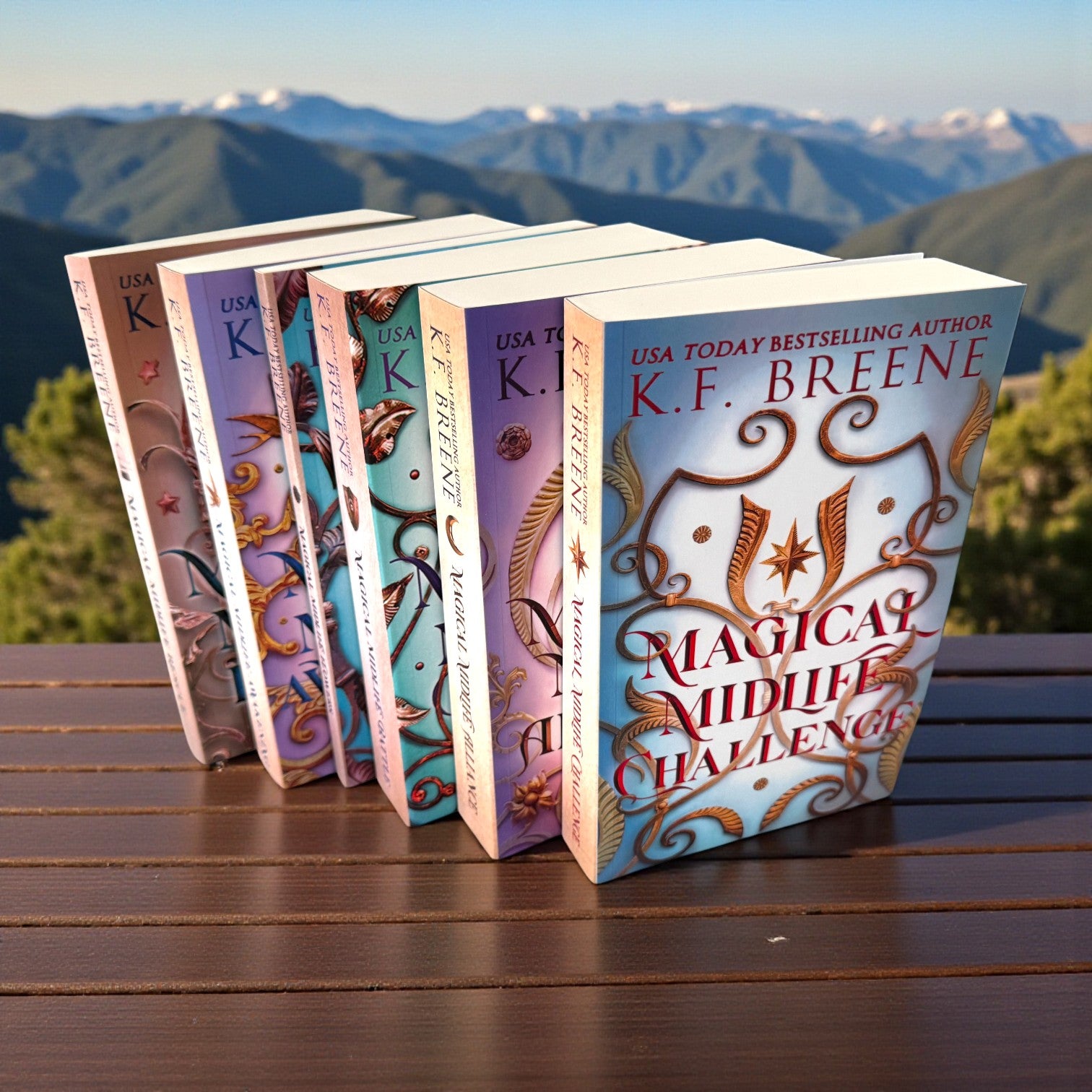 Books 6-11 Leveling Up/Magical Midlife Series Bundle