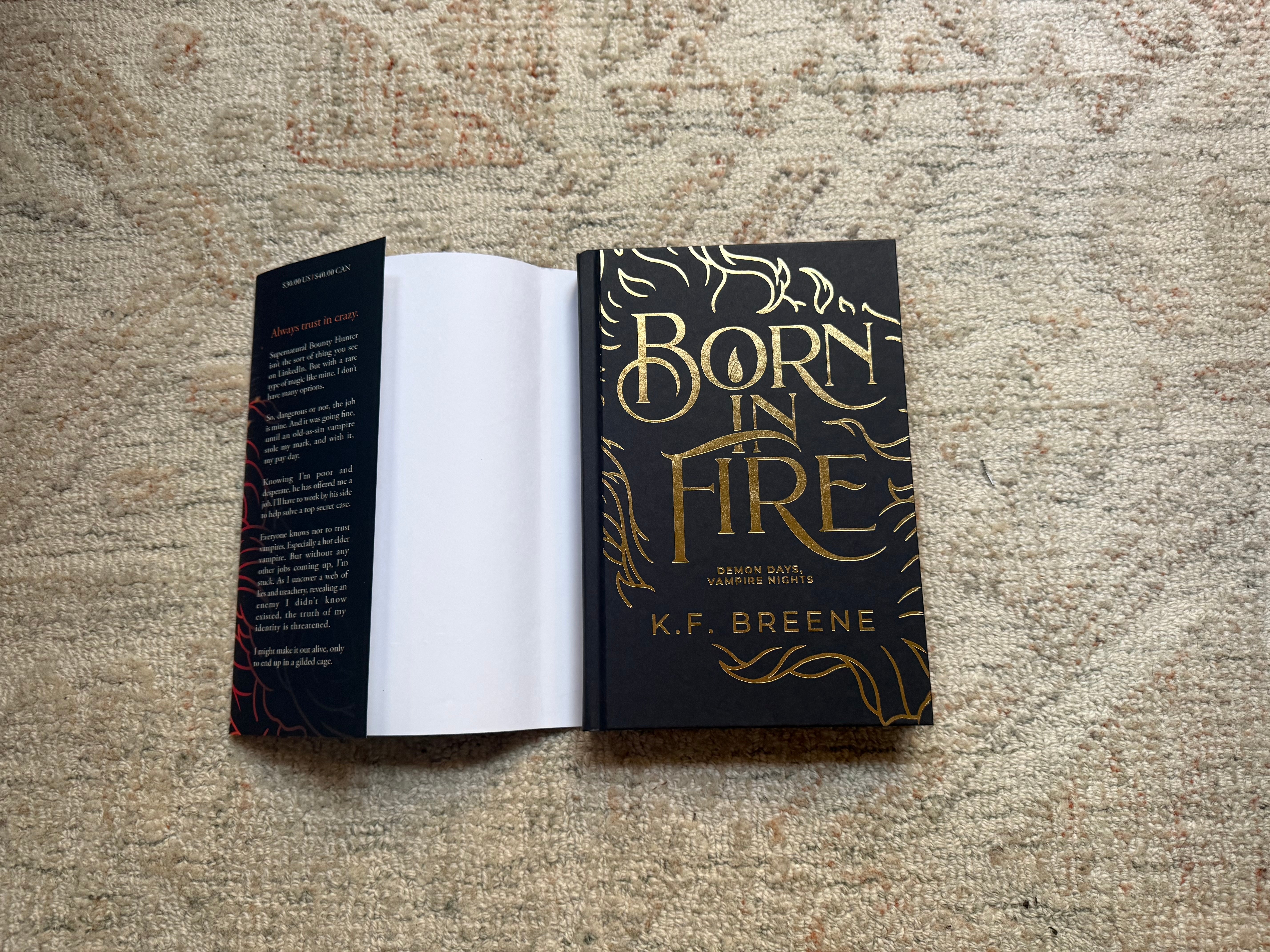 Born In Fire Hardcover (DDVN, Book 1)