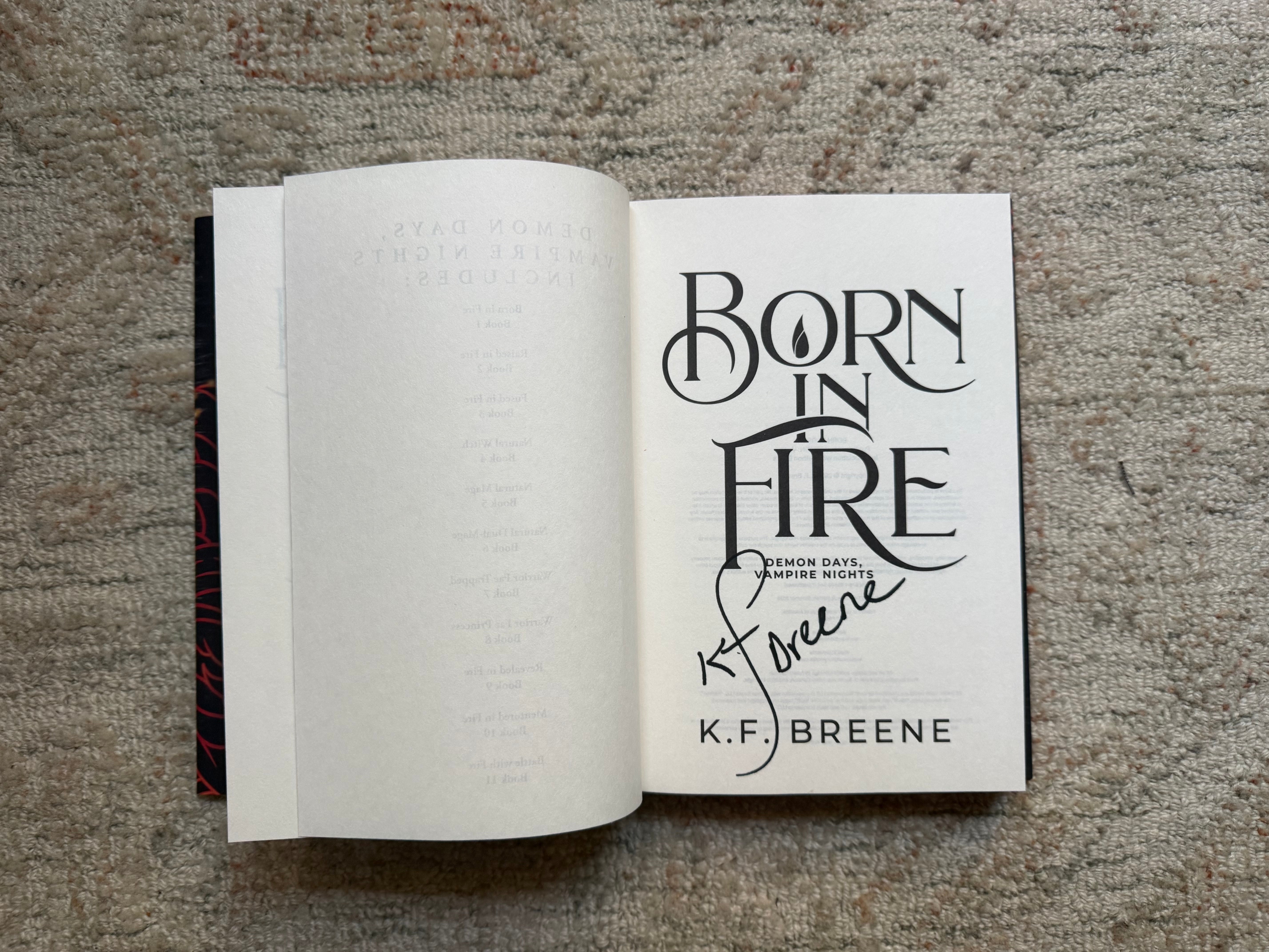 Born In Fire Hardcover (DDVN, Book 1)