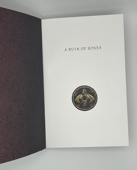 A Ruin Of Roses Special Edition Hardcover w/Sprayed Edges (Deliciously Dark Fairytales, Book 1)