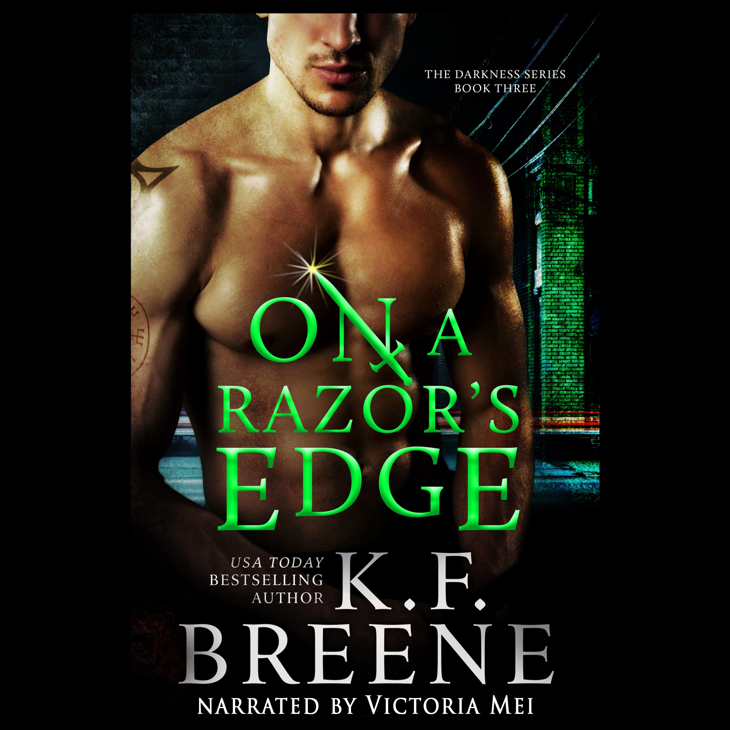 On A Razor's Edge Audiobook (Darkness Series, Book 3)