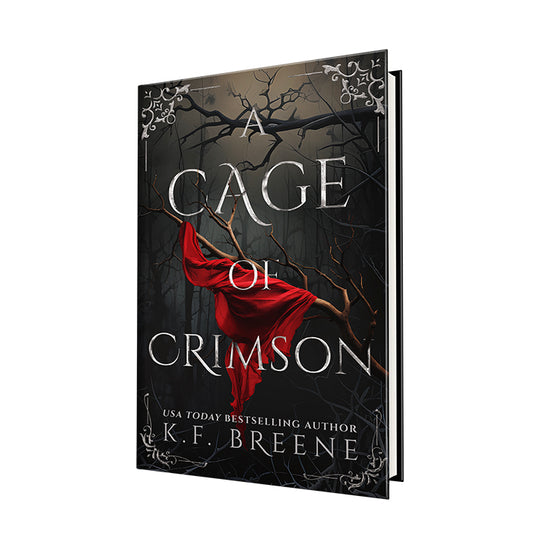 A Cage of Crimson Hardcover (Deliciously Dark Fairytales, Book 5)