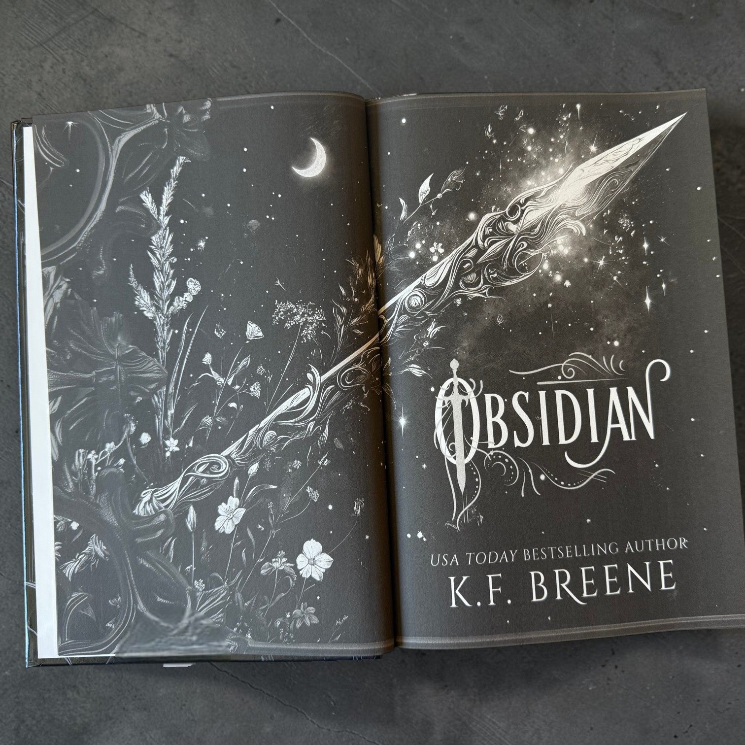Obsidian Hardcover (Shadowbound Fae, Book 1)