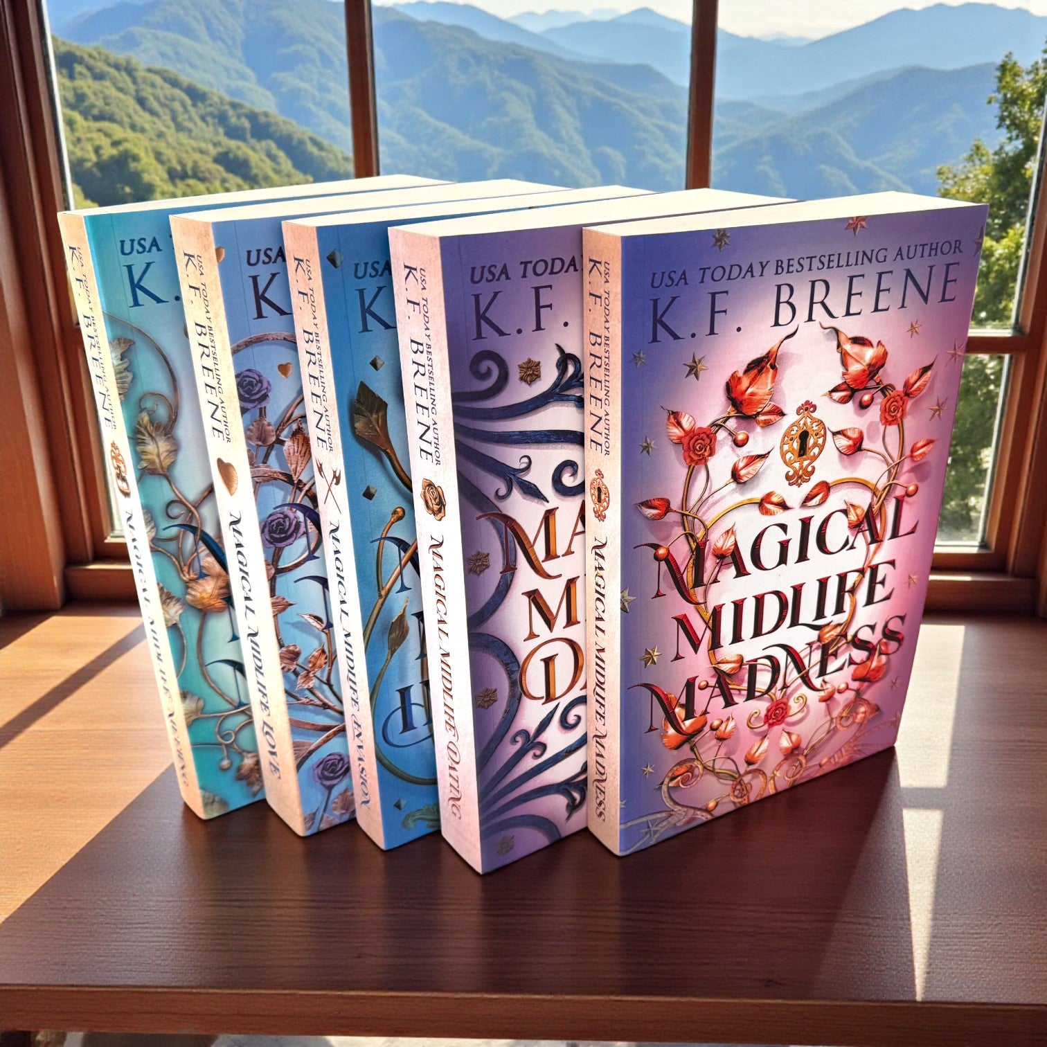 Books 1-5 Leveling Up/Magical Midlife Series Bundle