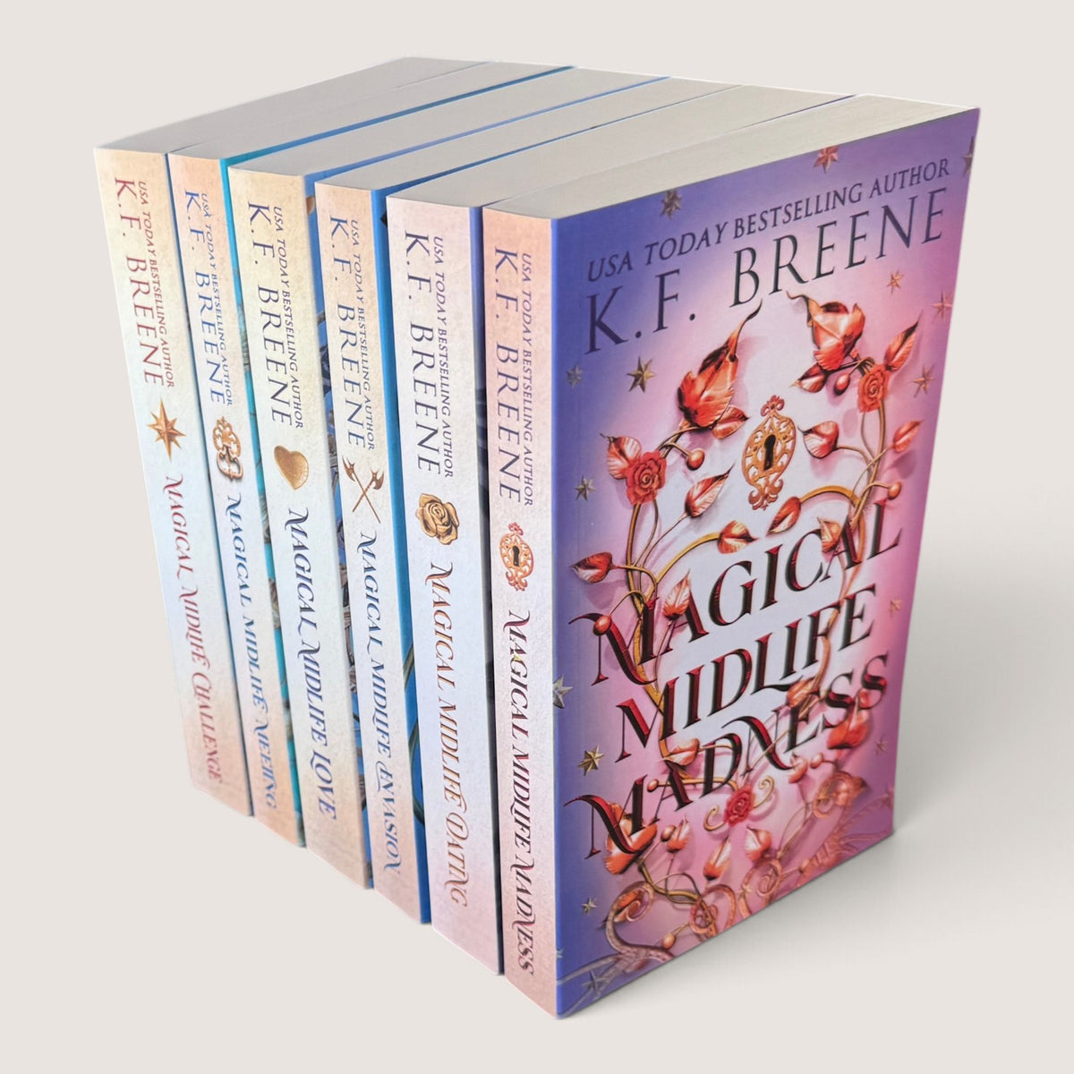 Books 1-6 Leveling Up/Magical Midlife Series Bundle