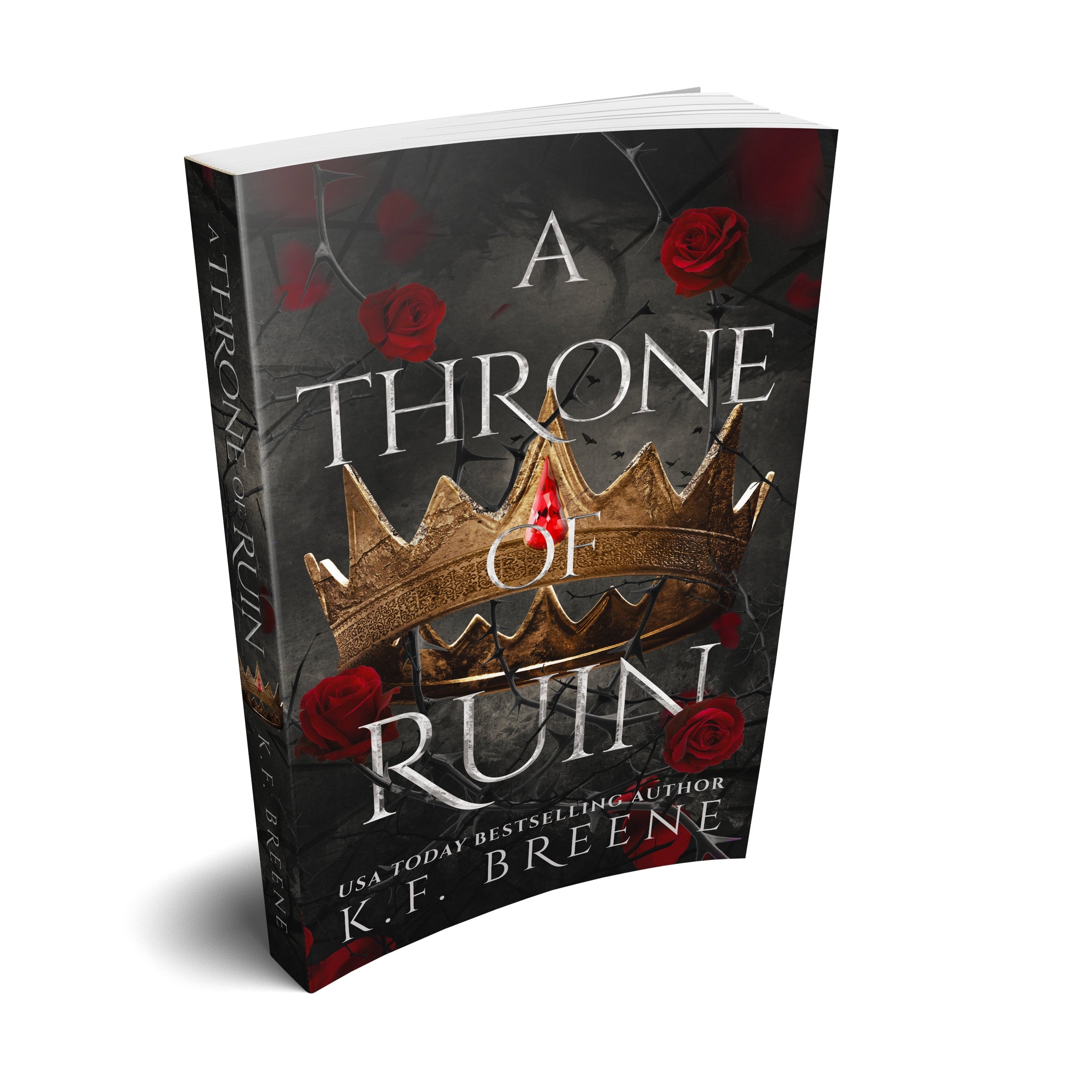 A Throne of Ruin Paperback (Deliciously Dark Fairytales, Book 2)